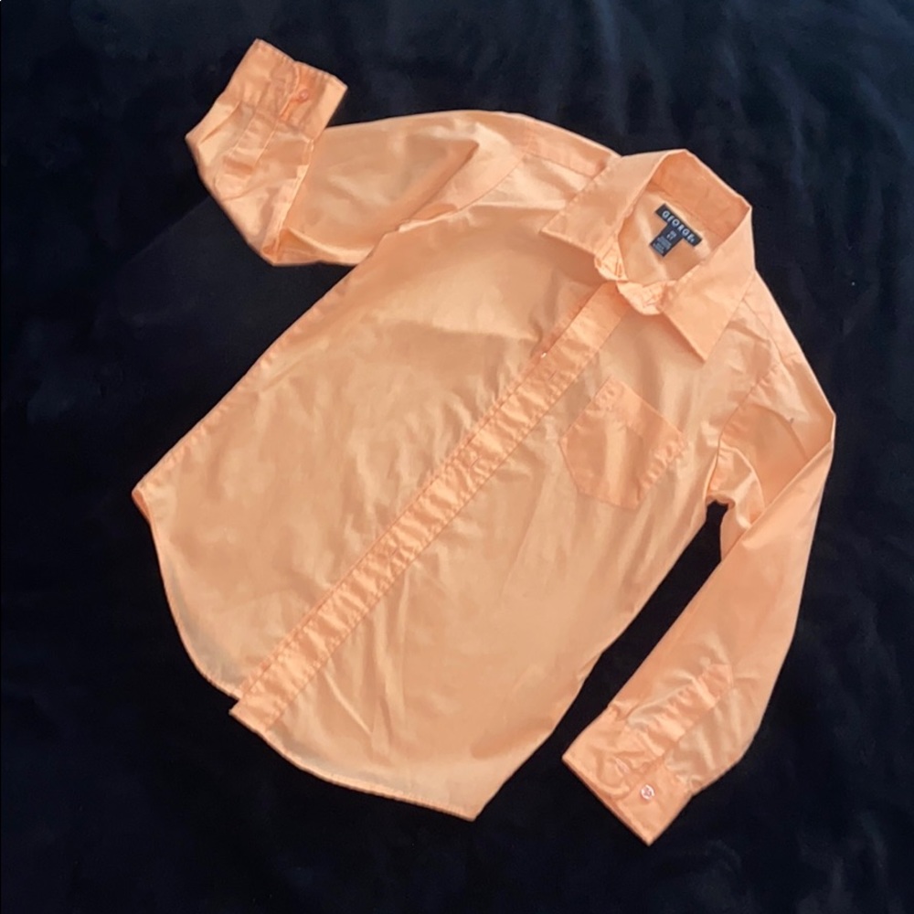 button down kids shirt